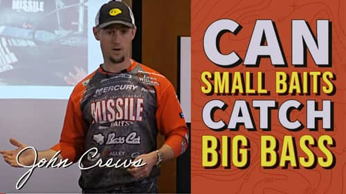 How to Catch Pressured Bass (How to Fish When Big Baits Won't Get Bites) [Bassmaster John Crews]
