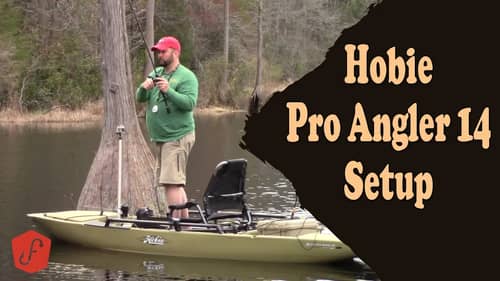 Hobie Pro Angler 14 Kayak Setup