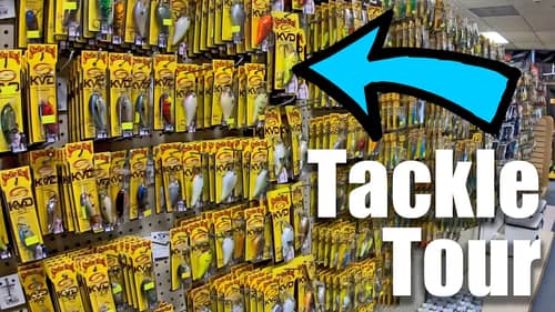 You've NEVER Seen a SWIMBAIT Jig for Bass Fishing Like This!!!  + Tackle Shop TOUR