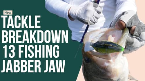 13 Fishing Jabber Jaw Hybrid Squarebill Crankbait Tackle Breakdown with @OliverNgy