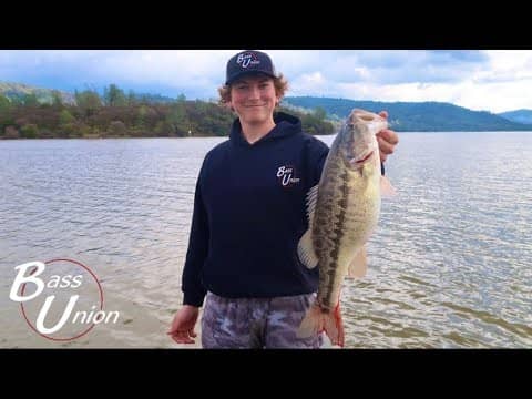 FAT WINTER SPOTTED BASS CAUGHT IN COLD MUDDY WATER