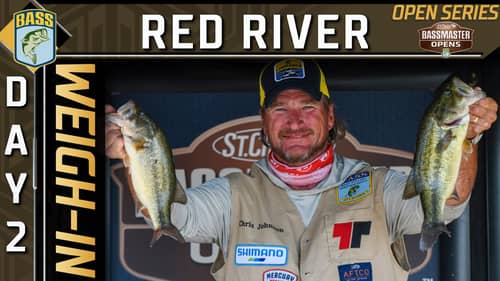 Weigh-in: Day 2 at the Red River (2022 Bassmaster Opens)