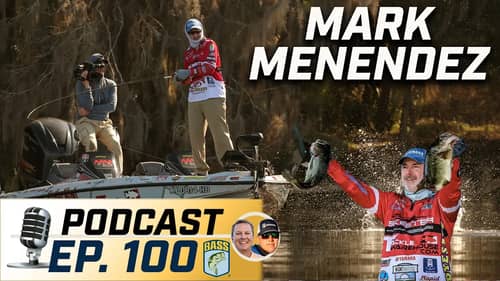How Mark Menendez fishes in November (Ep. 100 Bassmaster Podcast)