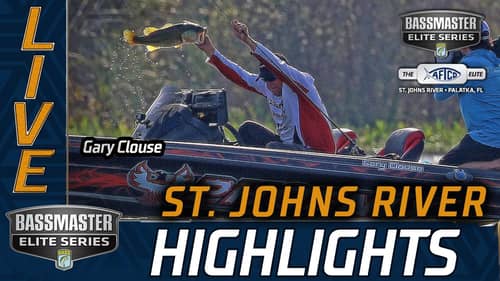 Gary Clouse lands a lunker on Day 2 at St. Johns