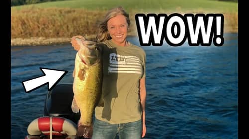 She ALWAYS Catches The BIG ONES! WOW!