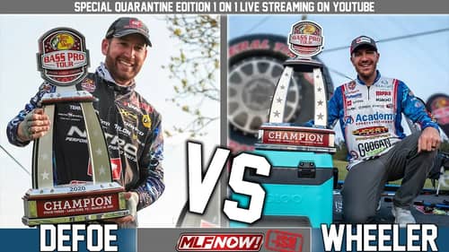 MLF Style 1v1 with Jacob Wheeler (Live-streamed Fishing Tournament)