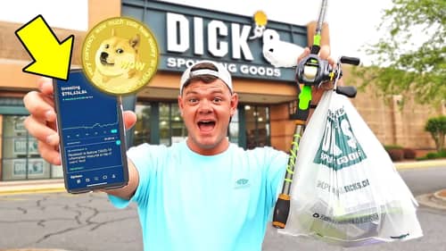Buying Fishing Gear & Tackle With DOGECOIN!