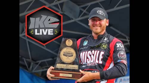 B.A.S.S Nation Champion Caleb Sumrall on Ike Live!!!