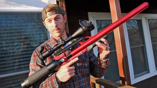 NEW SILENT Airforce Air Rifle | Backyard Coyote Problem Solver!