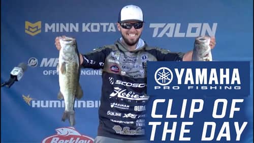 Yamaha Clip of the Day - Carl Jocumsen catches 25 pounds at Santee Cooper