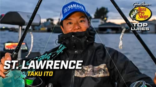 Bass Pro Shops Top Lures - Taku Ito at the St. Lawrence River