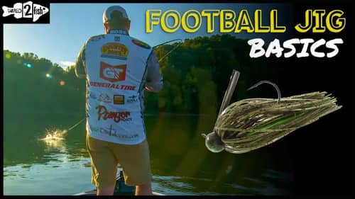 4 Beginner's Tips for Bass Fishing With Football Jigs