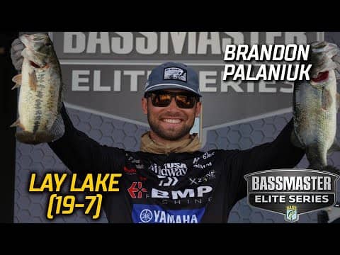 Brandon Palaniuk leads Day 1 of Bassmaster Elite at Lay Lake with 19 pounds, 7 ounces
