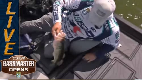 Bassmaster OPEN: John Soukup upgraded with his biggest bass of Final Day