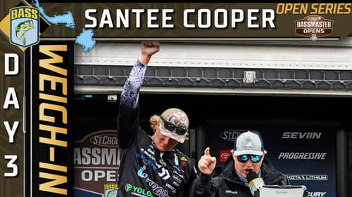 OPEN: Day 3 Weigh-in at Santee Cooper Lakes