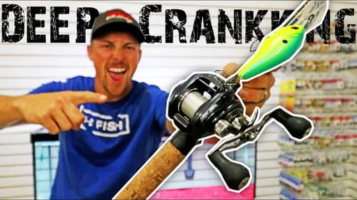 You NEED This Setup for DEEP CRANKBAIT FISHING! Best Crankbait Reel!