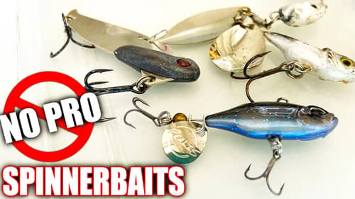 NO PRO Leaves the Dock w/out an UPSIDE Down SPINNERBAIT