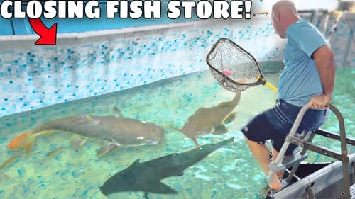 Buying MONSTER Fish From CLOSING PET STORE!