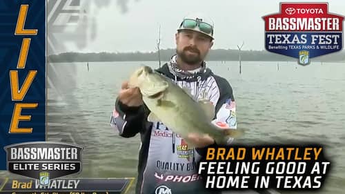 Brad Whatley feeling right at home in Texas