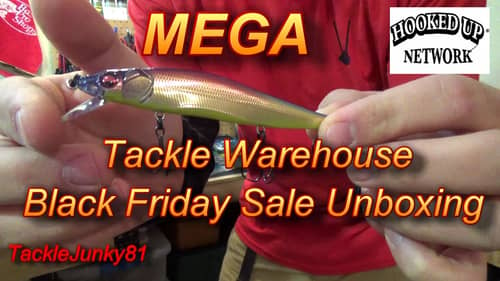 Tackle Warehouse 2014 Black Friday Sale Unboxing (TackleJunky81)