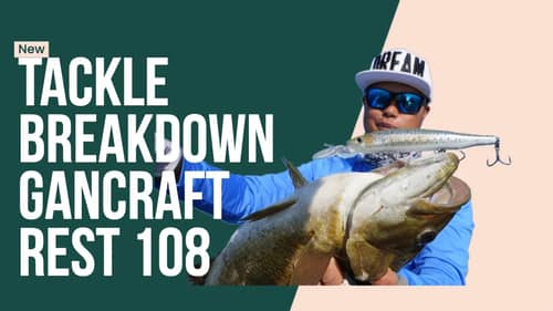 Gancraft Rest 108 Jerkbait Tackle Breakdown with @OliverNgy