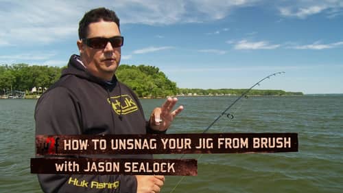 How to Unsnag Your Lure from Brush