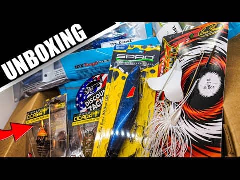 Discount Tackle Unboxing | New Topwater, Z-Man Plastics & MORE!