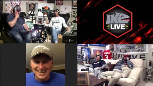 Ike live with Ross Barnett Champion Dustin Connell