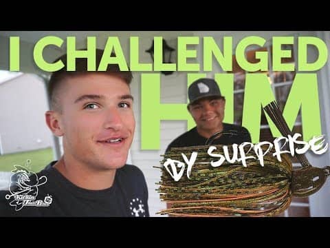 I CHALLENGED Him (By Surprise)