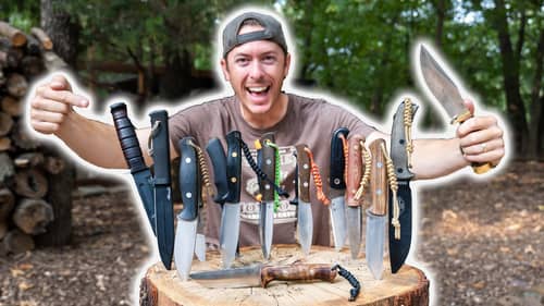 I may Have an Addiction...  Unveiling My Camp Knife Collection