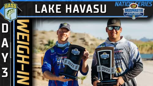 Weigh-in: Day 3 of B.A.S.S. Nation Western Regional at Lake Havasu