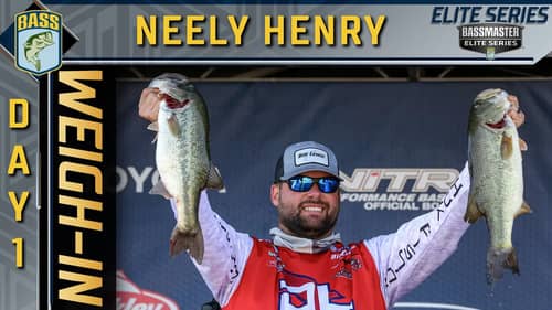 2021 Bassmaster Elite at Neely Henry Lake, AL - Day 1 Weigh-In