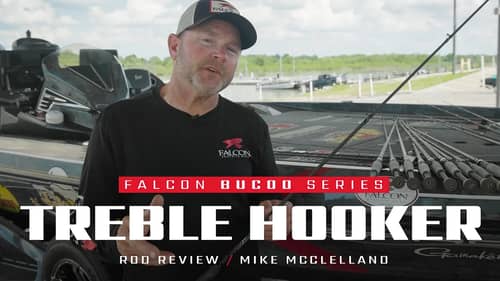 Falcon BuCoo TREBLE HOOKER Rod – What the PROS fish with it! ft. Mike McClelland