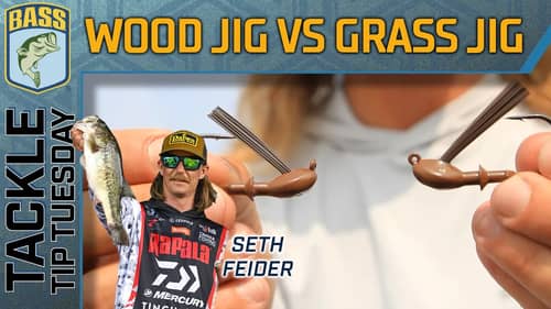 Seth Feider's WOOD Jig vs GRASS Jig
