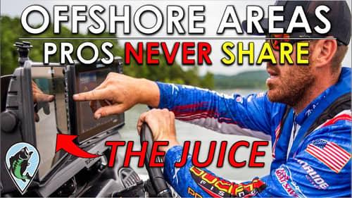 Offshore Areas Pros Don’t Want You To Know About | Bass Fishing Map Breakdown