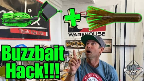 The Ultimate Bass Fishing Secret: Skipping Buzz Baits Under Cover!