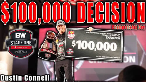 A $100,000 Decision for the WIN - MLF Stage 1 - Toledo Bend - Championship Day