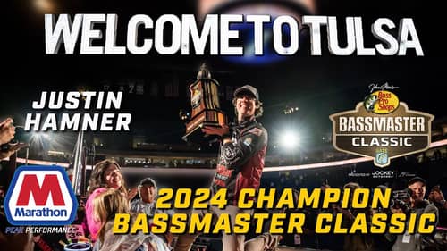 Dreams come true for Justin Hamner at 2024 Bassmaster Classic