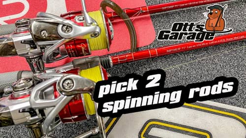 Ott’s Garage | Pick 2 Spinning Rods