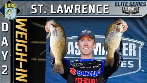 Weigh-in: Day 2 at St. Lawrence River (2022 Bassmaster Elite Series)