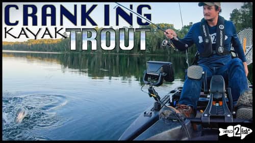 Trolling Crankbaits for Trout in a Kayak