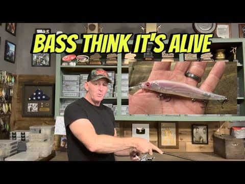 THE Rod Movement That Makes A Jerkbait Look Alive…(Less Than 2% Of Anglers Know)