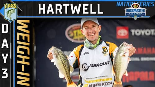 Weigh-in: Day 3 of 2023 B.A.S.S. Nation Championship at Lake Hartwell