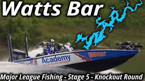 Knockout Round - Watts Bar | Major League Fishing 2022 Stage 5