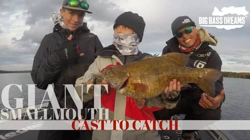 Biggest Smallmouth for Manny NEW Personal Best Cast to Catch To Scale