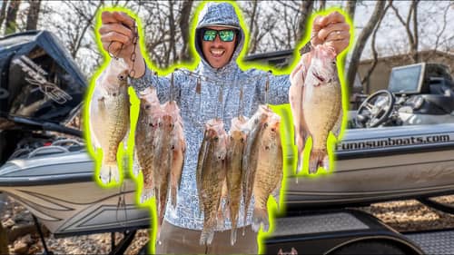 Winter Crappie Catch & Cook | Jig Fishing Cold Water