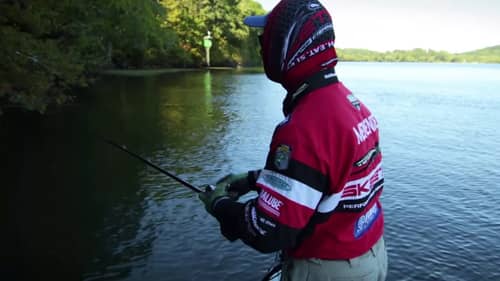 Fishing Vertical Banks for Bass
