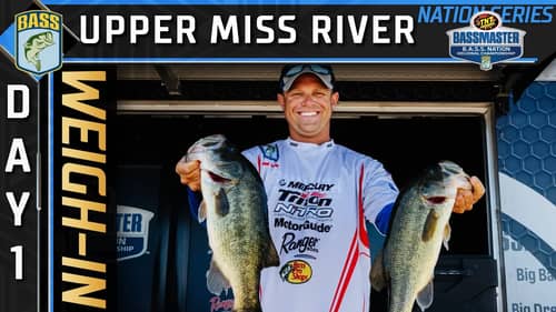 Weigh-in: Day 1 of B.A.S.S. Nation Northern Regional at Upper Mississippi River