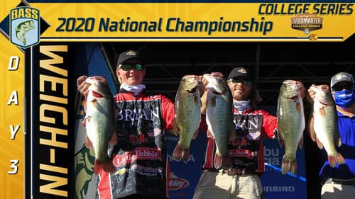 2020 Bassmaster College National Championship - Day 3 Weigh-In