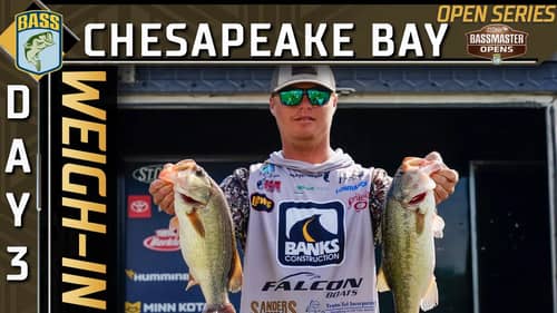 Weigh-in: Day 3 at Upper Chesapeake Bay (2022 Bassmaster Opens)